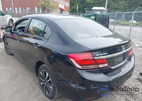 2013 Honda Civic Ex from USA, damaged, VIN 2HGFB2F82DH521253